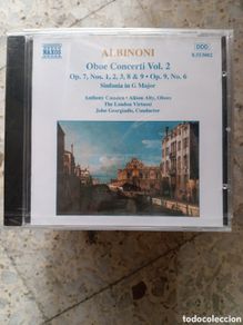 CD de Música: CD ALBINONI OBOE CONCERTI VOL 2 NUEVO PRECINTADO